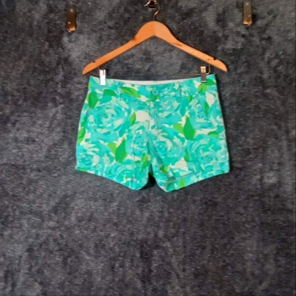 Lilly Pulitzer The Callhan Short  Cotton Vacation Resort Size Zero Women
